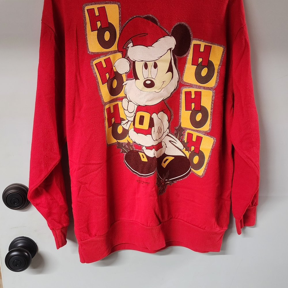 Vintage Mickey Mouse Christmas Sweatshirt